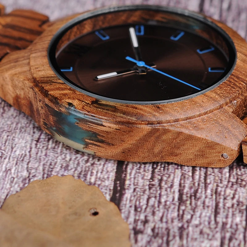 BOBO BIRD Wood Watch Men relogio masculino Special Design Timepieces Quartz Watches in Wooden Gifts Box W-Q05 DROP SHIPPING