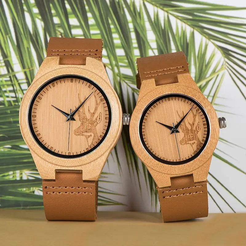 Couple Watch  こうのたろうTaro Kono Minister BOBOBIRD Wood Watch Men Wristwatch Customized Gift Lovers Anniversary Gifts in Wooden Box