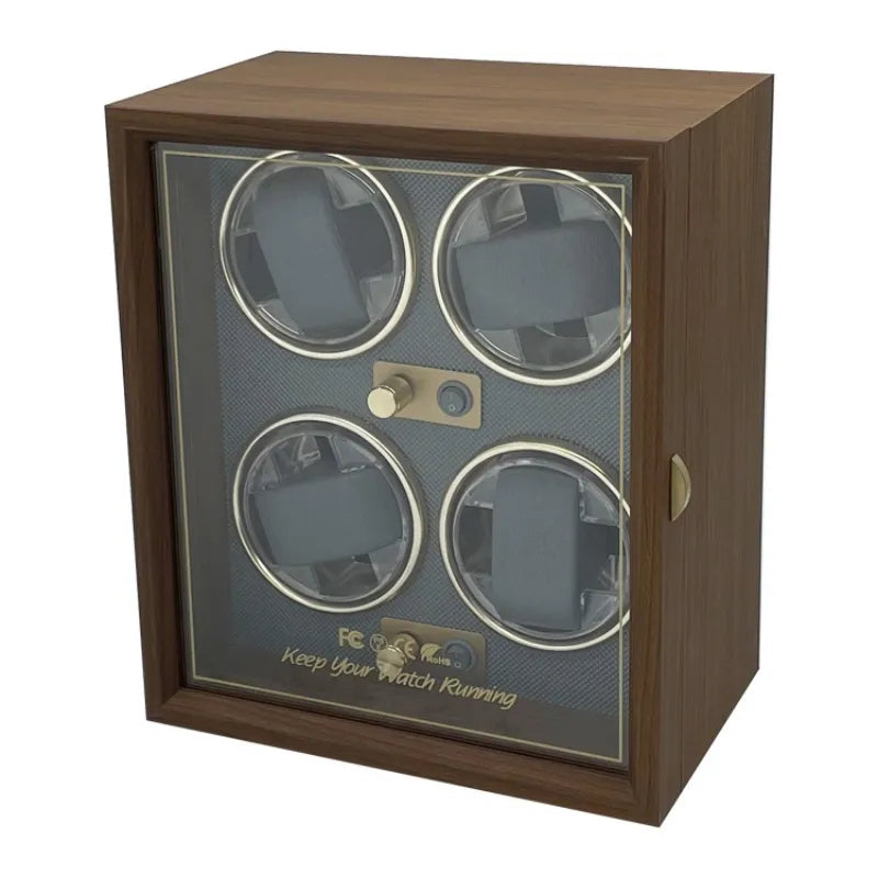 Watch Winder For Automatic Watches Box Mechanical Watches Rotator Holder Wood Case Winding Cabinet Storage Luxury Display Boxes