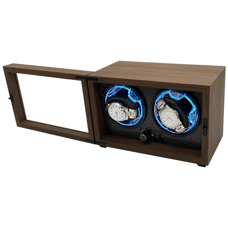 Watch Winder Usb Powered for Automatic Watches Mechanical Watches Rotator Holder Wood Case Winding Cabinet Storage Display Boxes