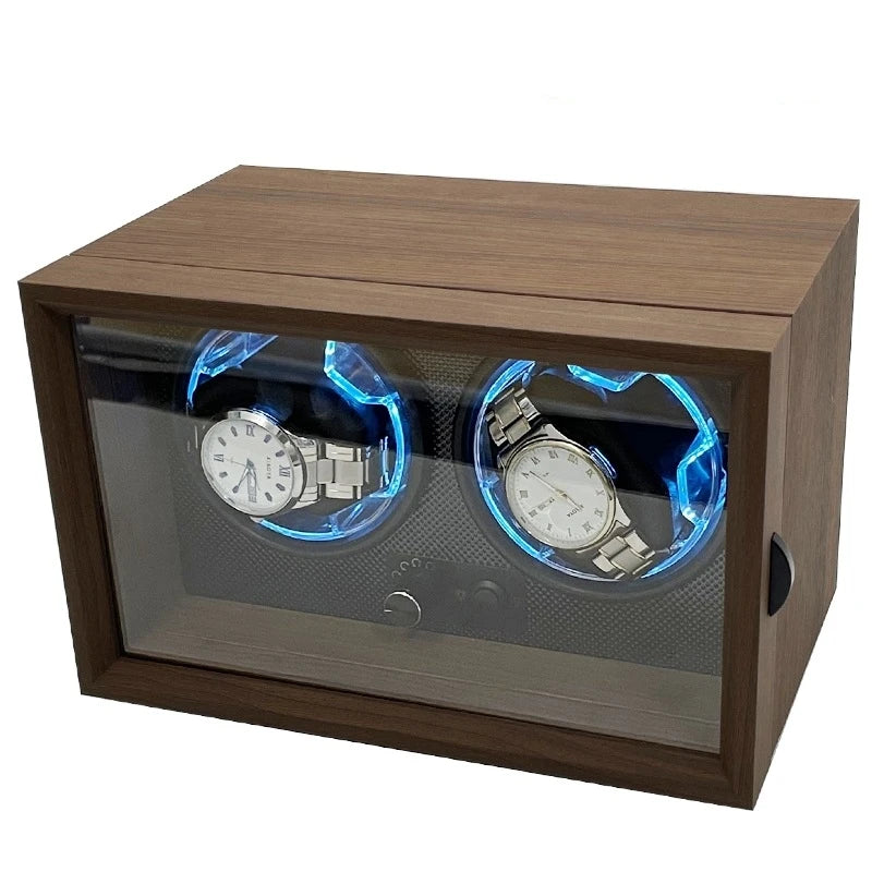 Watch Winder Usb Powered for Automatic Watches Mechanical Watches Rotator Holder Wood Case Winding Cabinet Storage Display Boxes